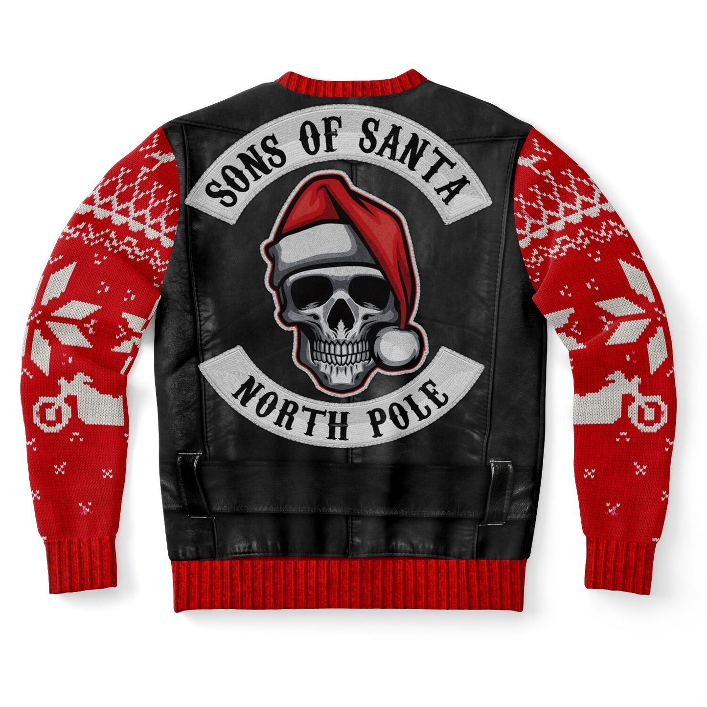 Biker Ugly Christmas Sweater