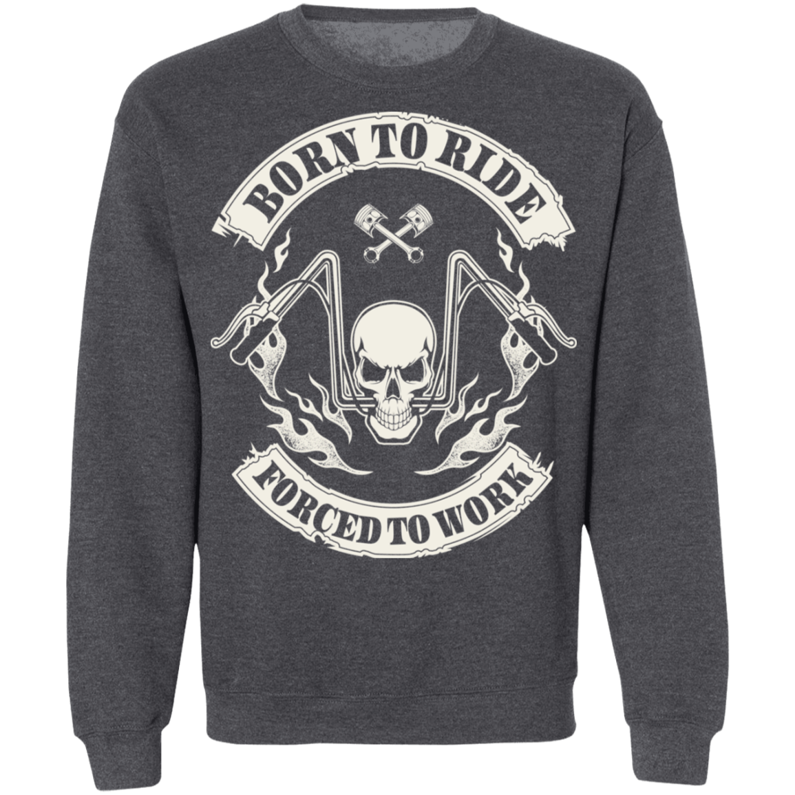 Born to ride, Forced to work Biker Shirt