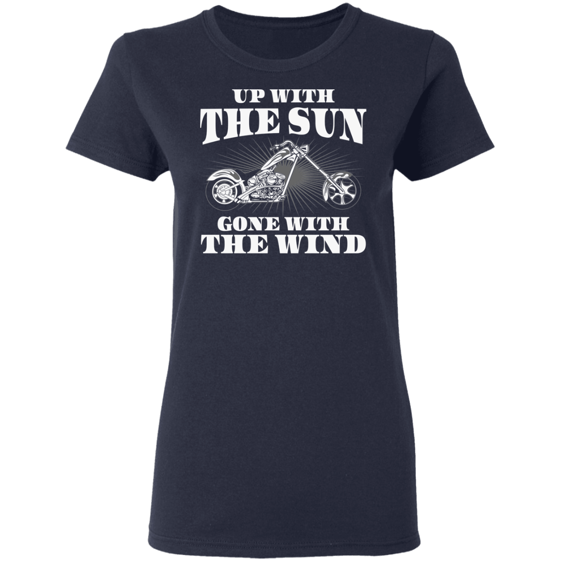 Up with the sun, gone with the wind Biker Shirt