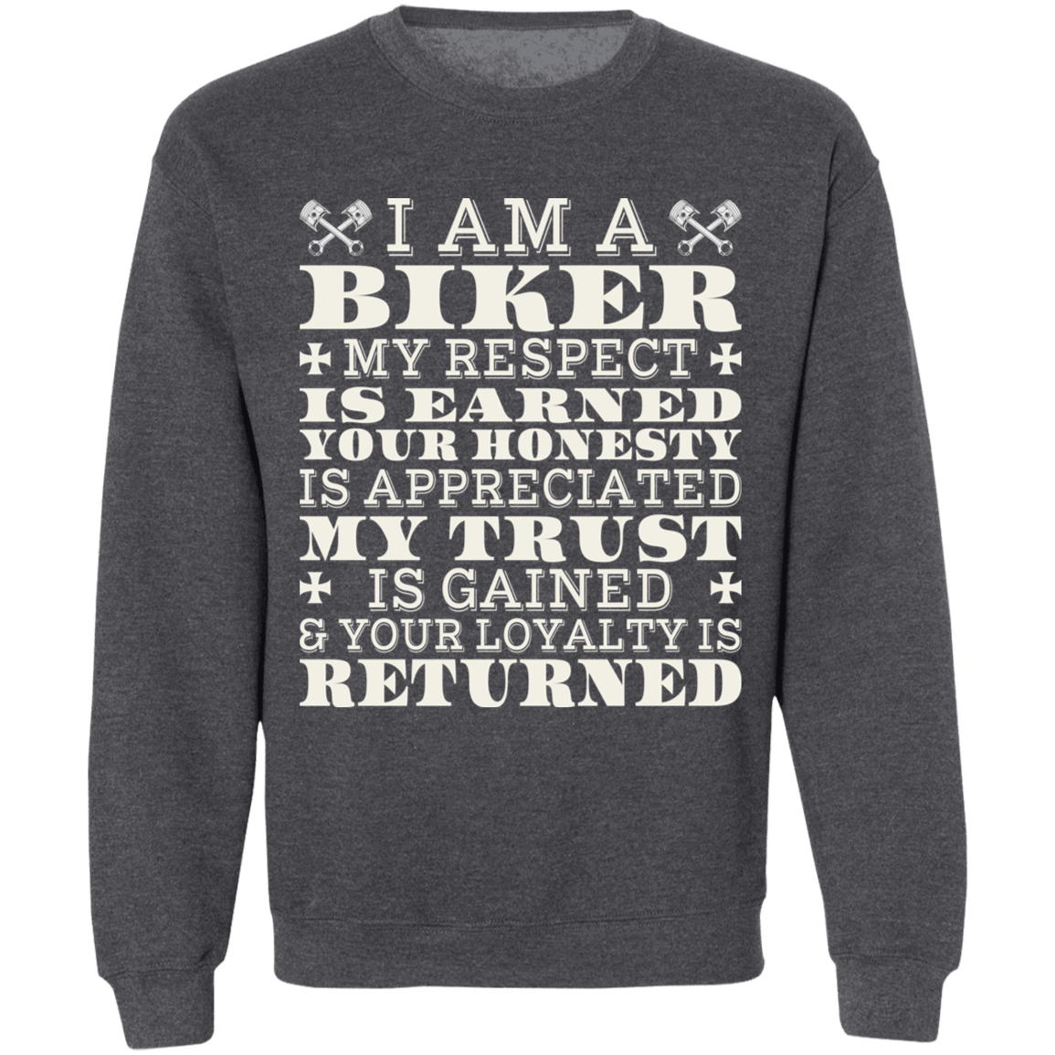 Apparel - My Respect Is Earned Biker Shirt