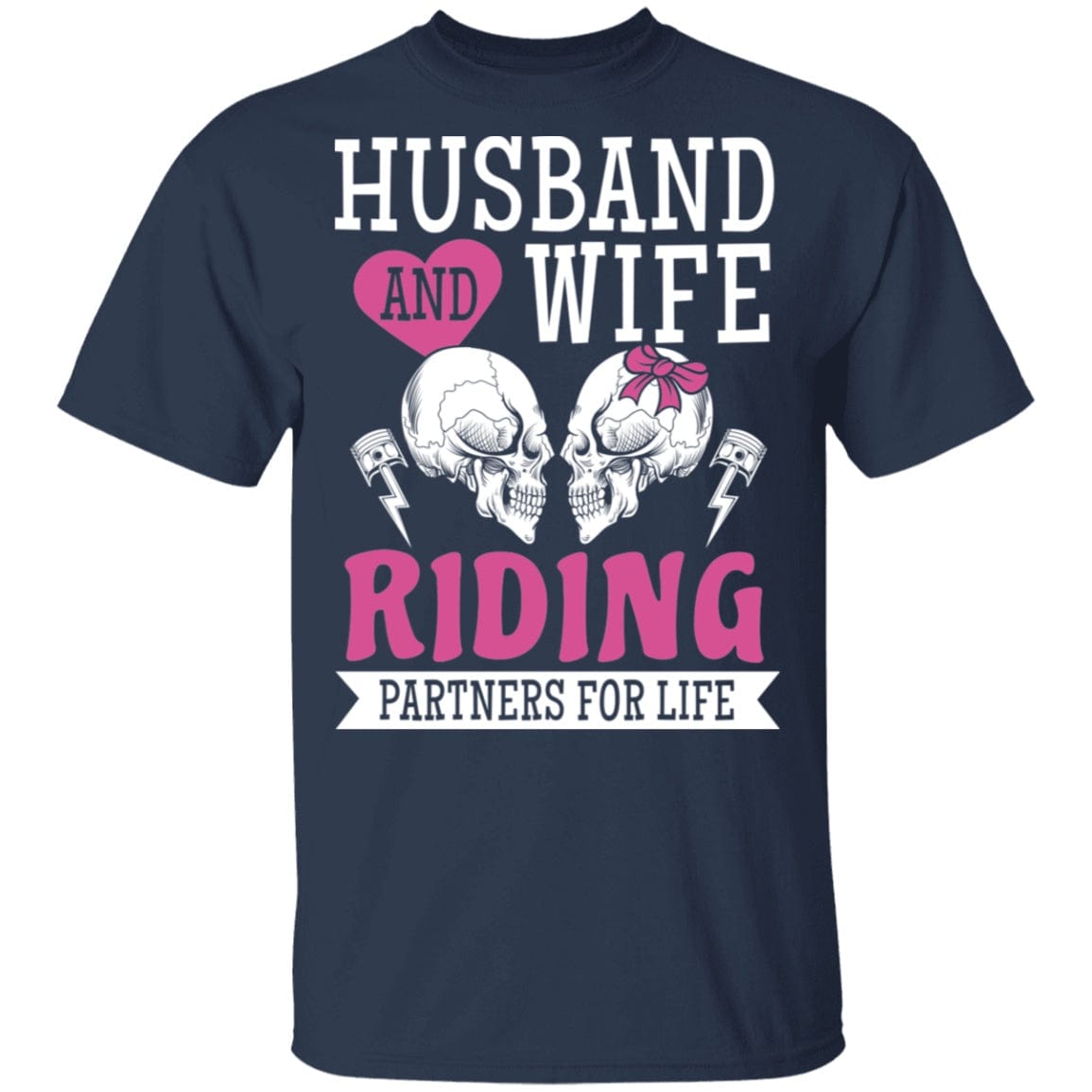 Apparel - Wife Riding Partners For Life Biker Shirt