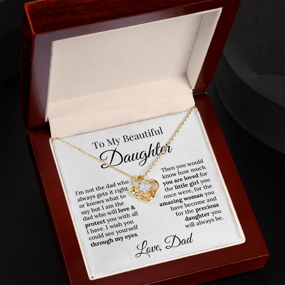 Daughter Love & Protection Necklace