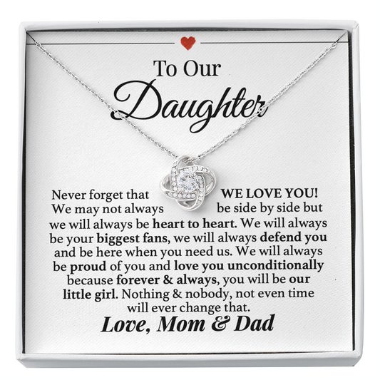 Our Little Girl Daughter Necklace