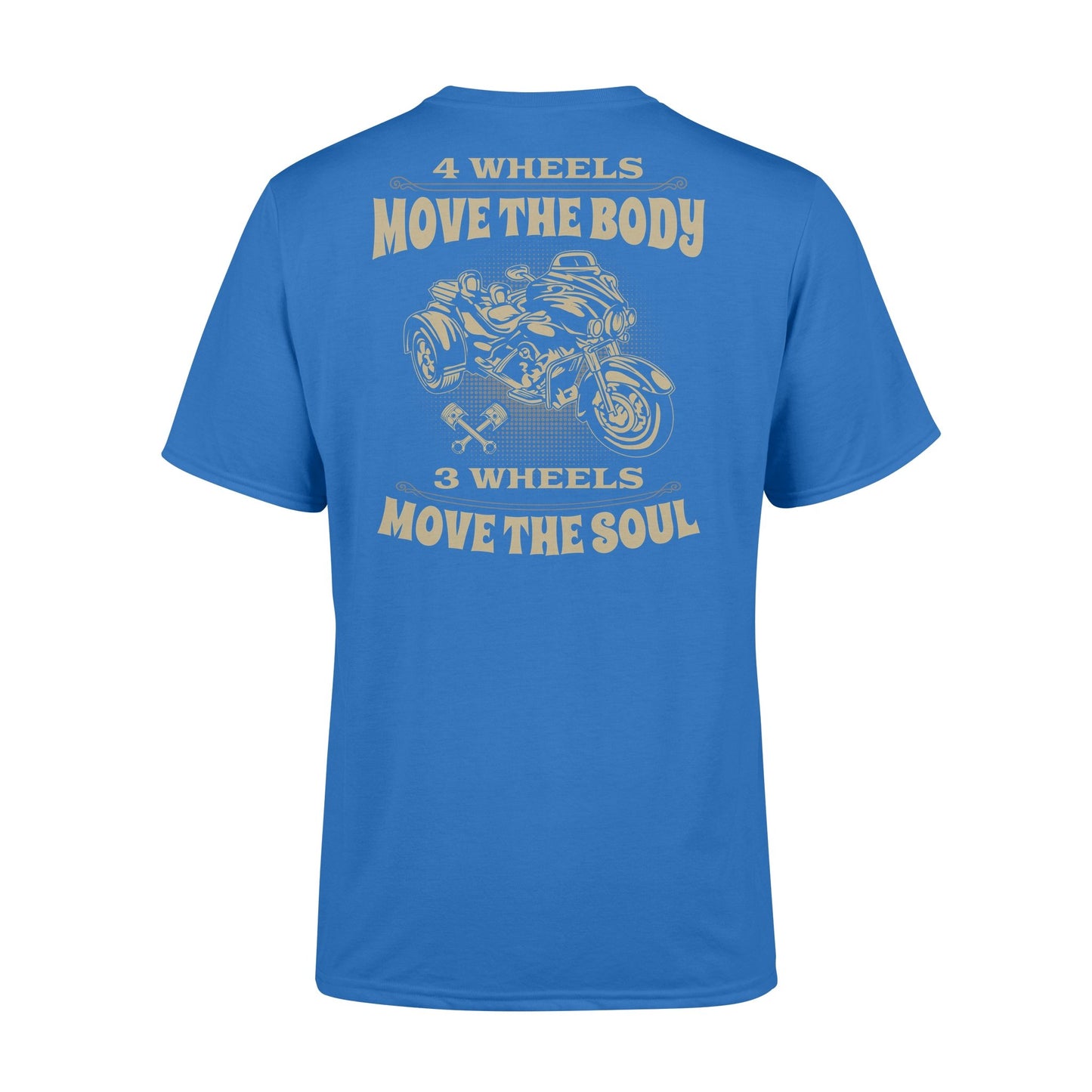 3 Wheels Move The Soul T-shirt