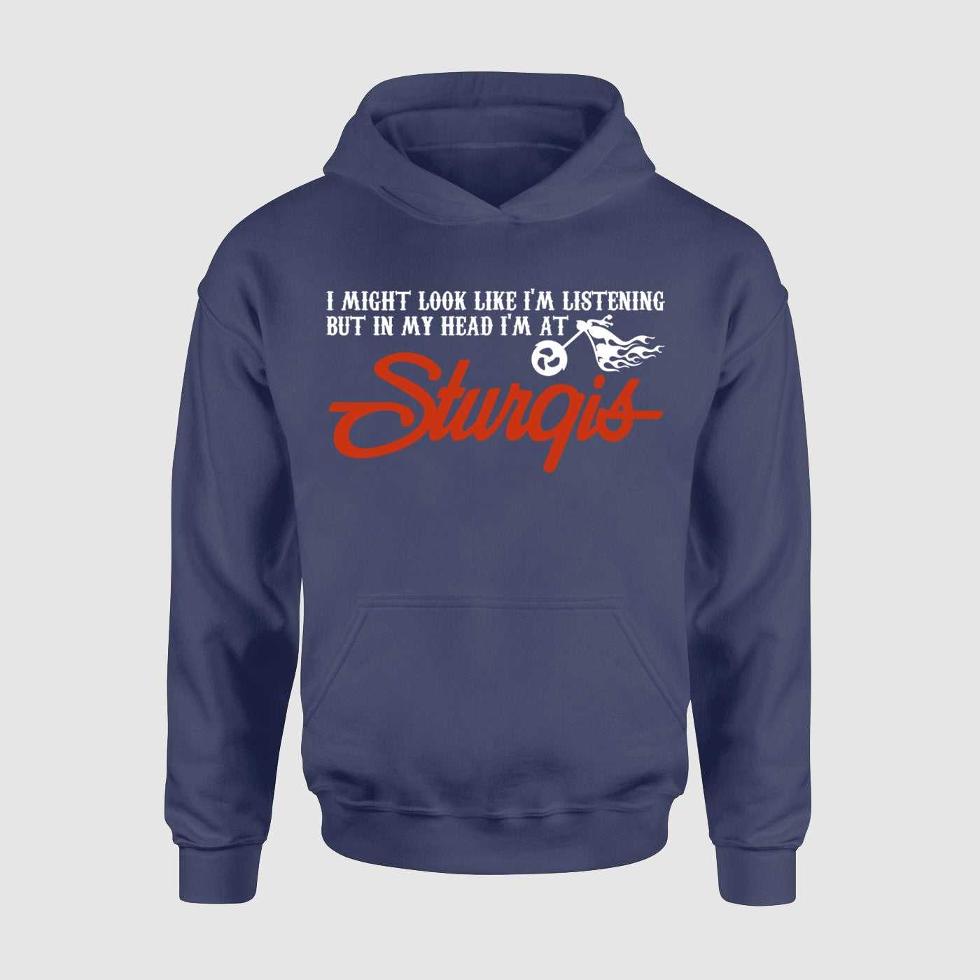 In My Head Sturgis Biker Hoodie