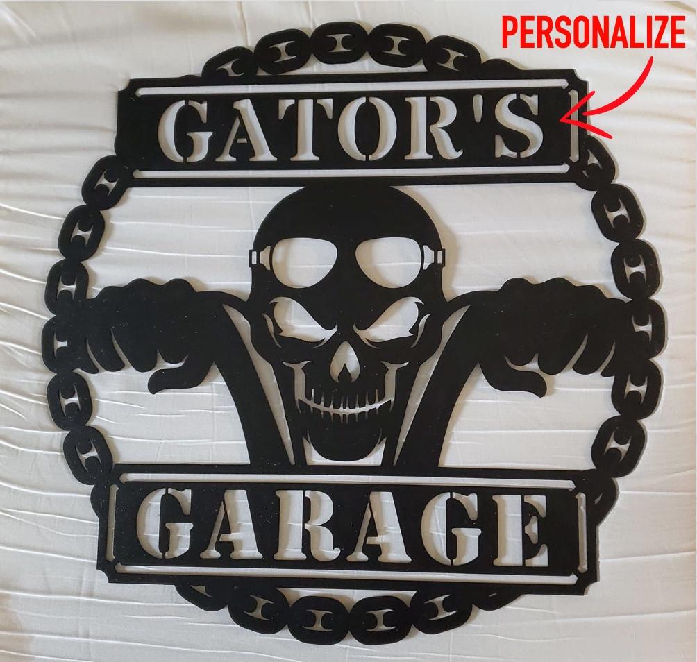 MAN CAVE SIGNS / GIFTS FOR DAD / GIFTS FOR HIM / GARAGE SIGNS FOR MEN /  METAL