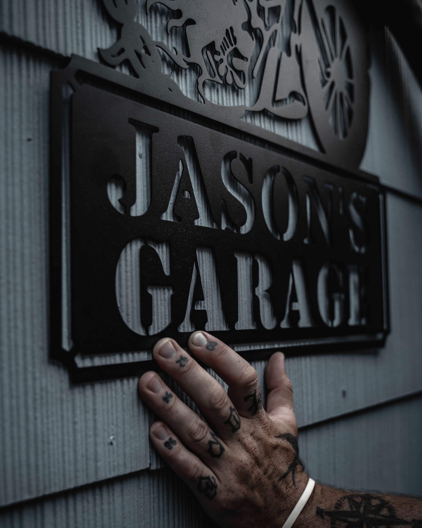 Metal Wall Art - PERSONALIZED Ghost Rider Metal Wall Art (