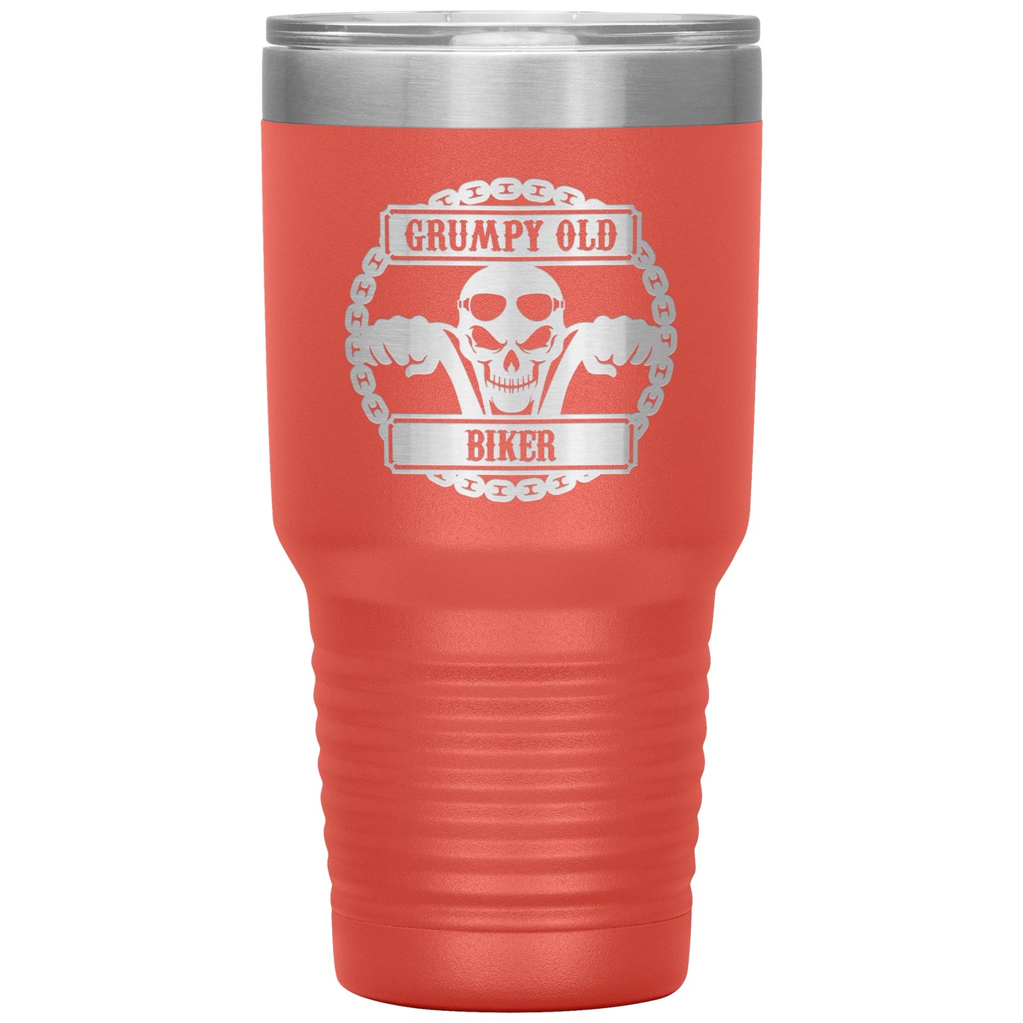 Tumblers - Grumpy Old Biker 30oz Tumbler
