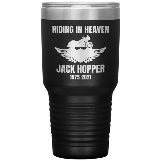 Riding in Heaven 30oz Insulated Tumbler