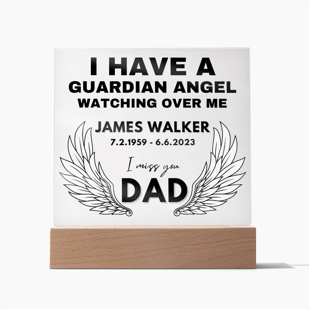 Dad Memorial Plaque