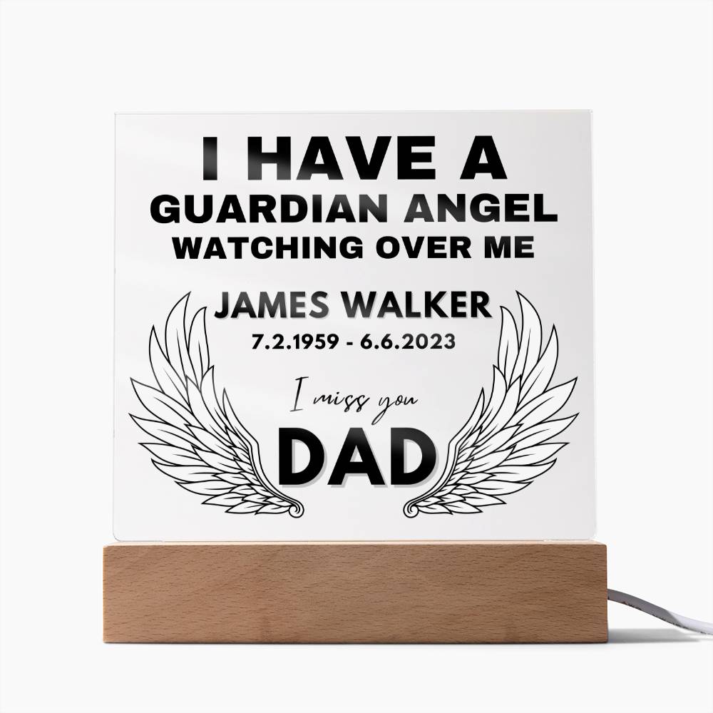 Dad Memorial Plaque