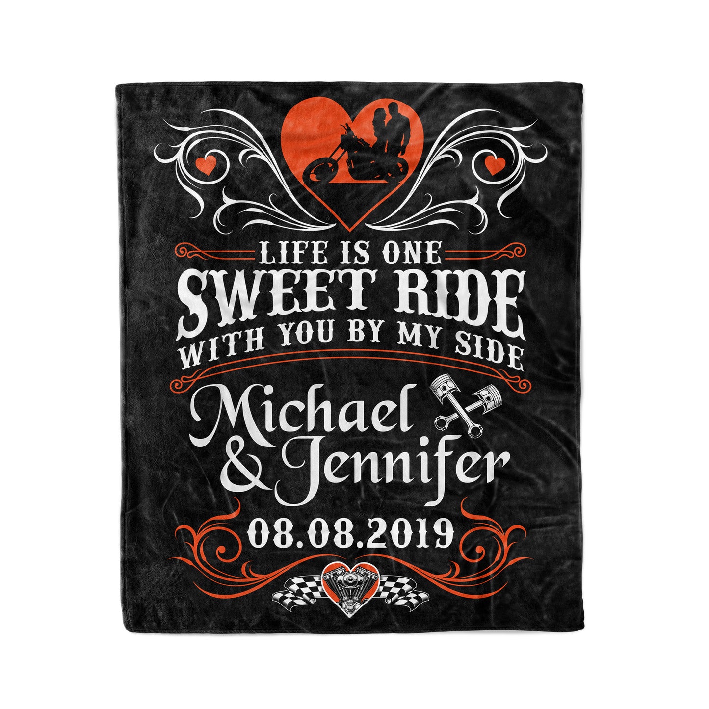 Personalized Sweet Ride Premium Blanket
