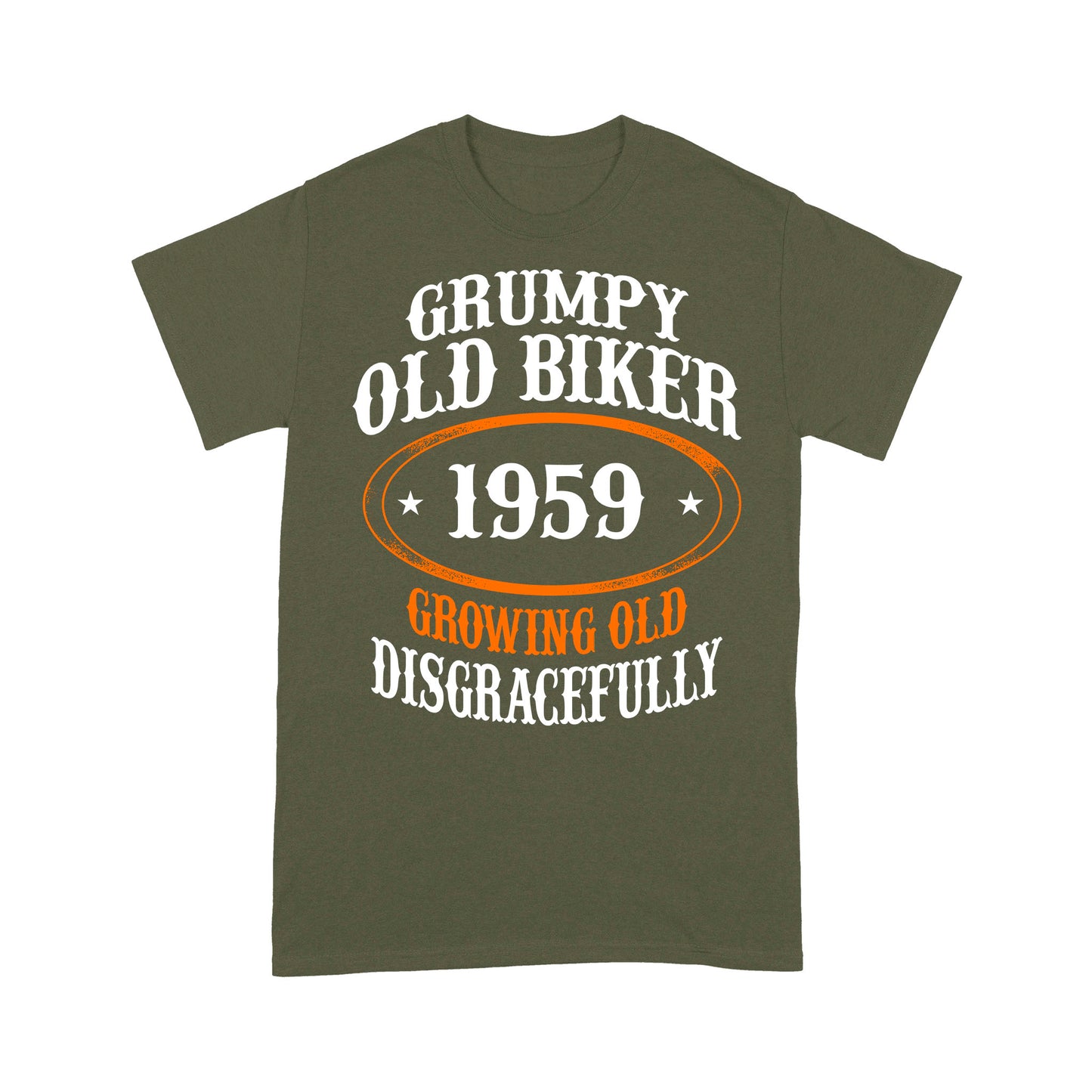 Personalized Grumpy Old Biker Shirt
