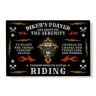 Biker's Prayer - God Grand Me The Serenity - Matte Canvas