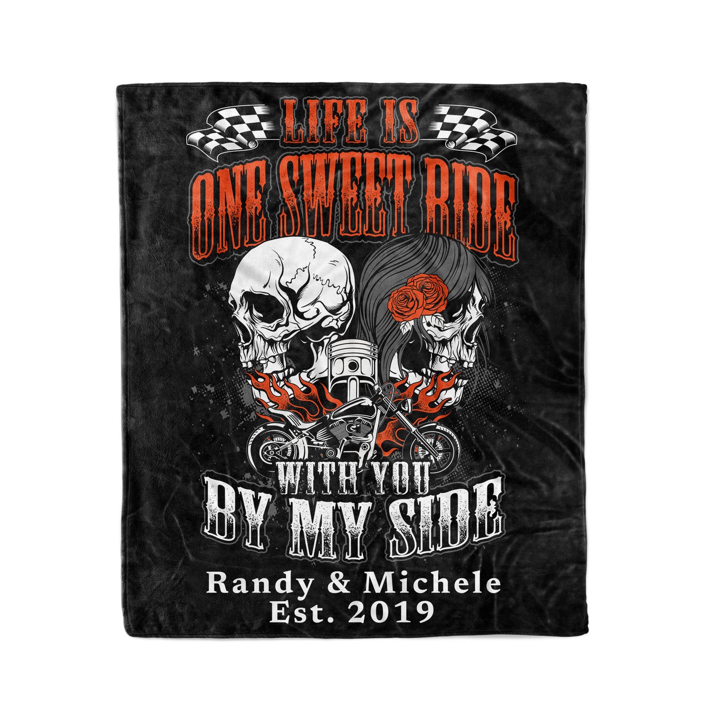 Personalized Life is One Sweet Ride Premium Blanket