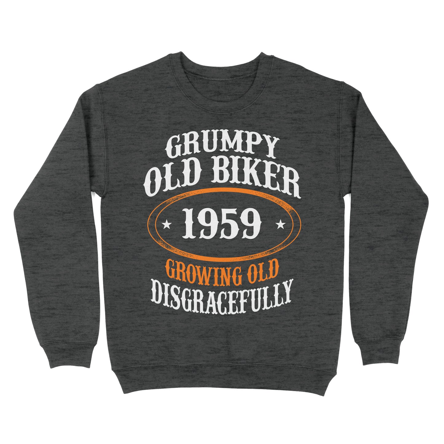 Personalized Grumpy Old Biker Sweatshirt