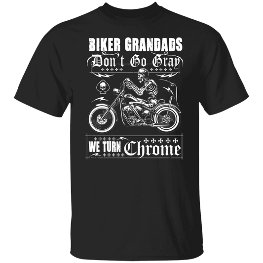 Biker Grandads Don't Go Gray Biker Shirt