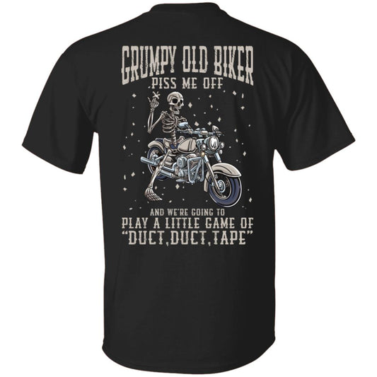 Grumpy Old Biker - Piss Me Off - Funny Biker Apparel