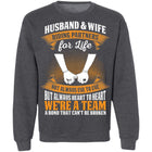 Husband and Wife, Riding Partners For Life Biker Shirt