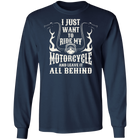 I just want to ride my motorcycle and leave it all behind Shirt