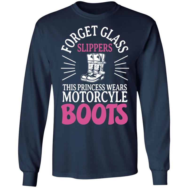 Forget glass slippers. This princess wears motorcycle boot Shirt