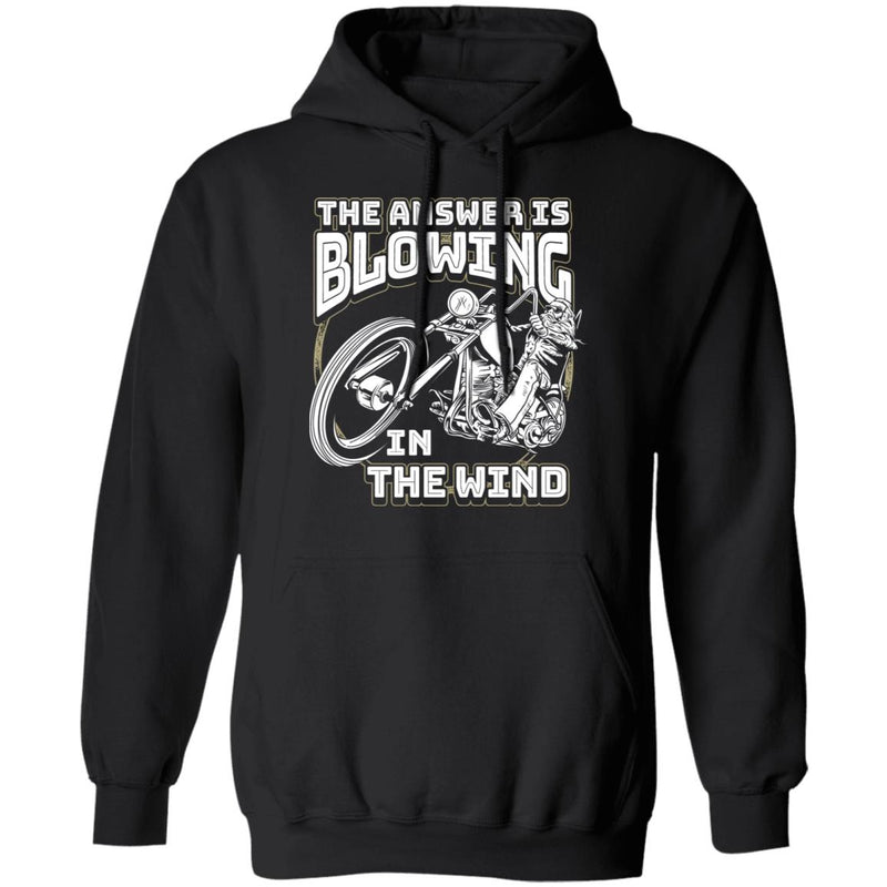 The Answer Is Blowing In The Wind Motorcycle Shirt