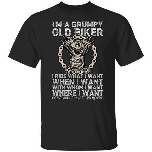 I'm a Grumpy Old Biker Apparel