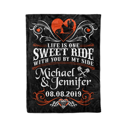 Personalized Sweet Ride Premium Blanket