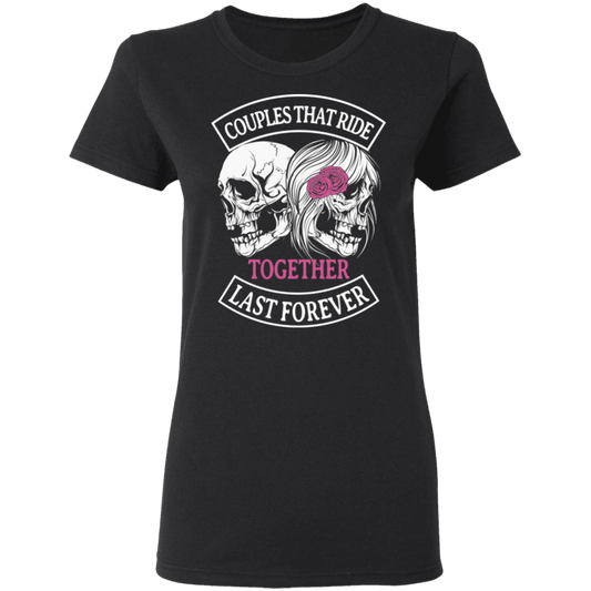 Apparel - Couples That Ride Together Women's Biker Shirt