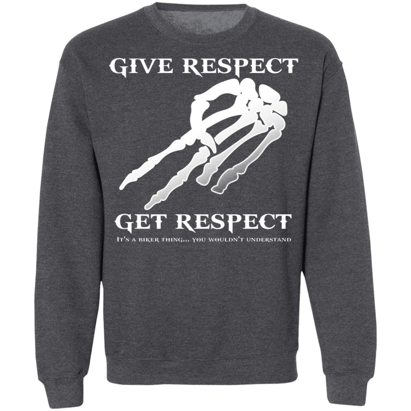 Give Respect Get Respect Biker Shirt