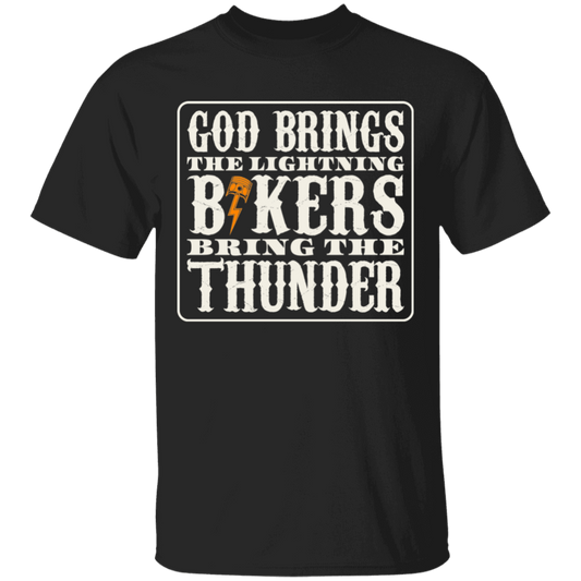 Apparel - God Brings The Lightning Biker Shirt