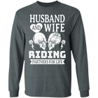 Apparel - Husband Riding Partners For Life Biker Shirt