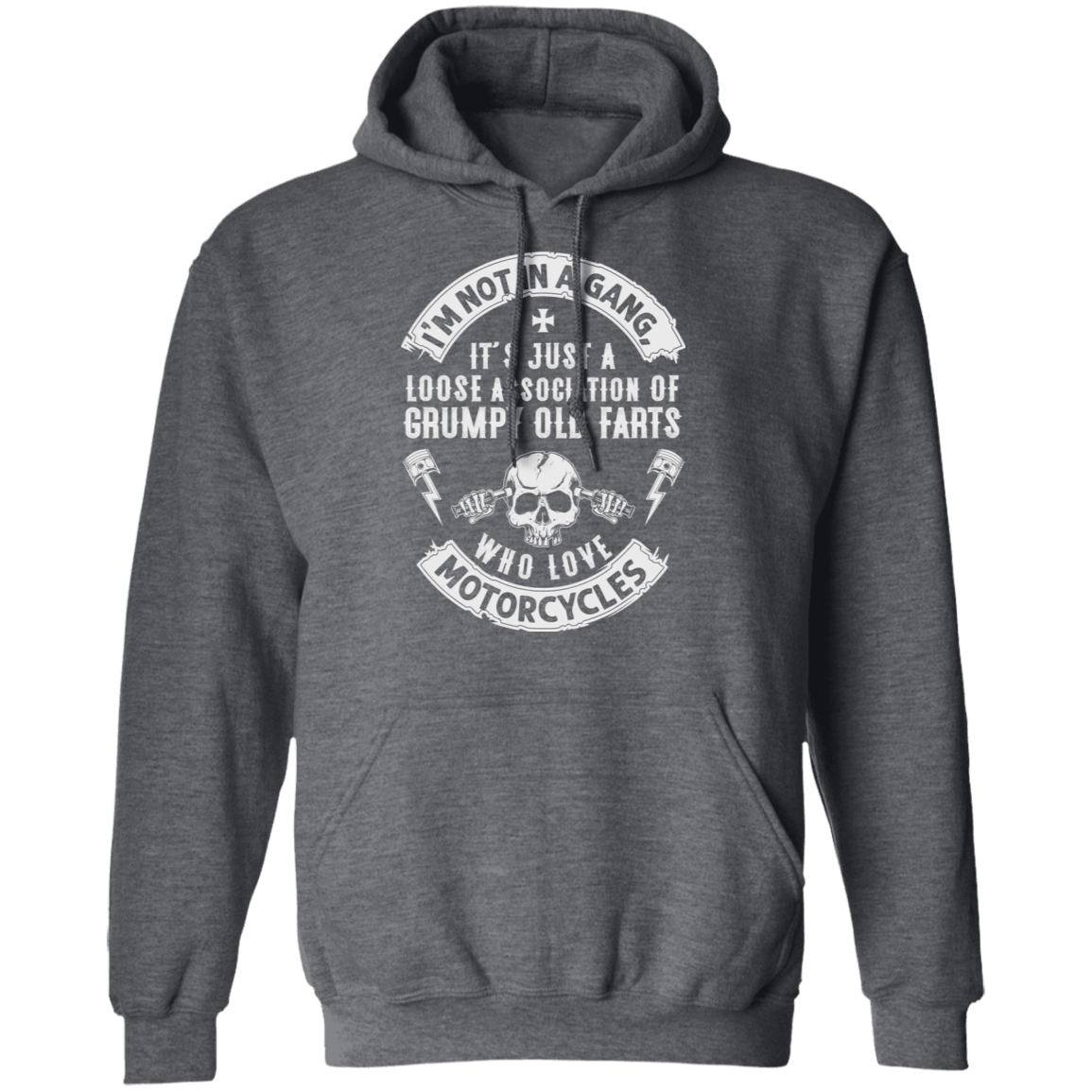 Apparel - I'm Not In A Gang Biker Shirt