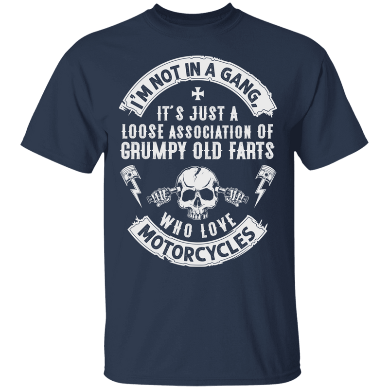 Apparel - I'm Not In A Gang Biker Shirt