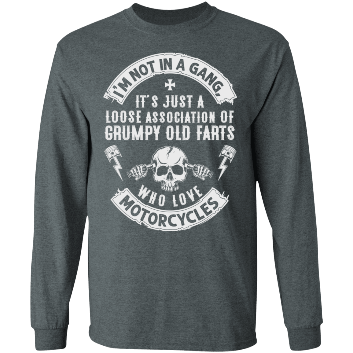 Apparel - I'm Not In A Gang Biker Shirt