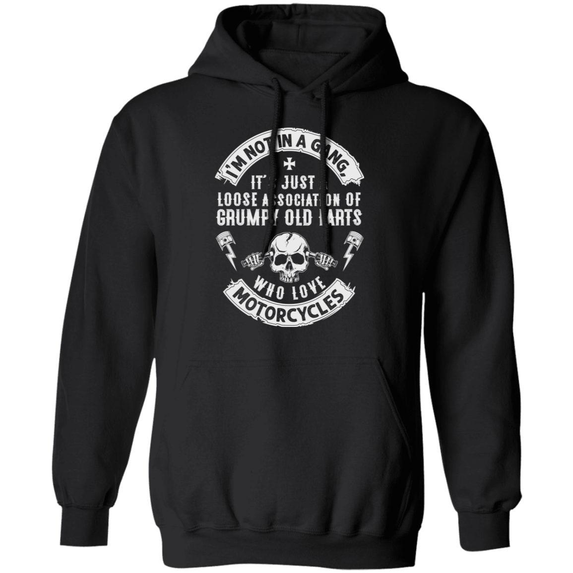 Apparel - I'm Not In A Gang Biker Shirt