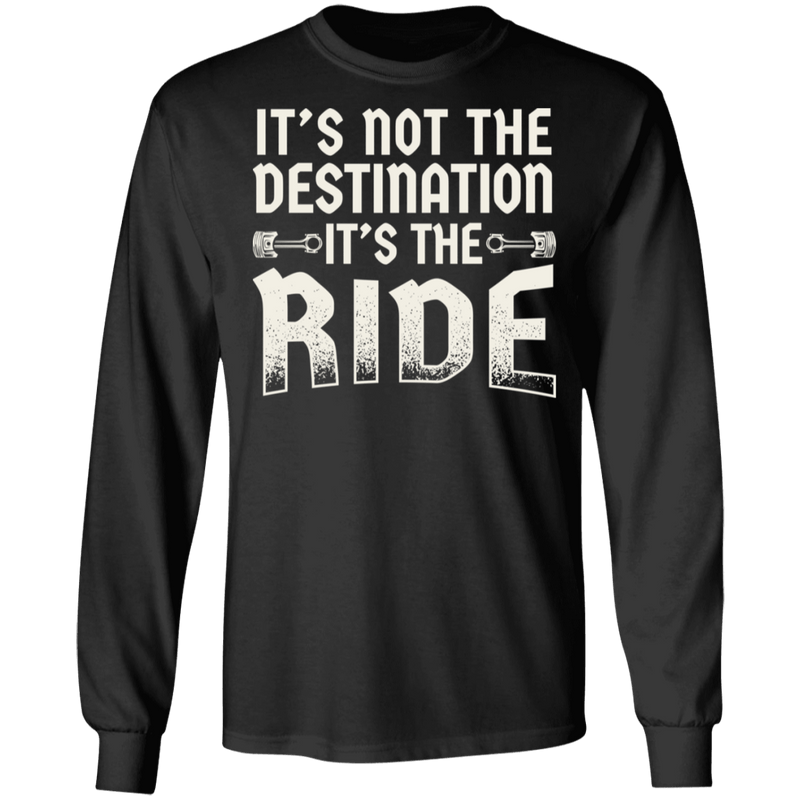 Apparel - It's Not The Destination Biker Shirt