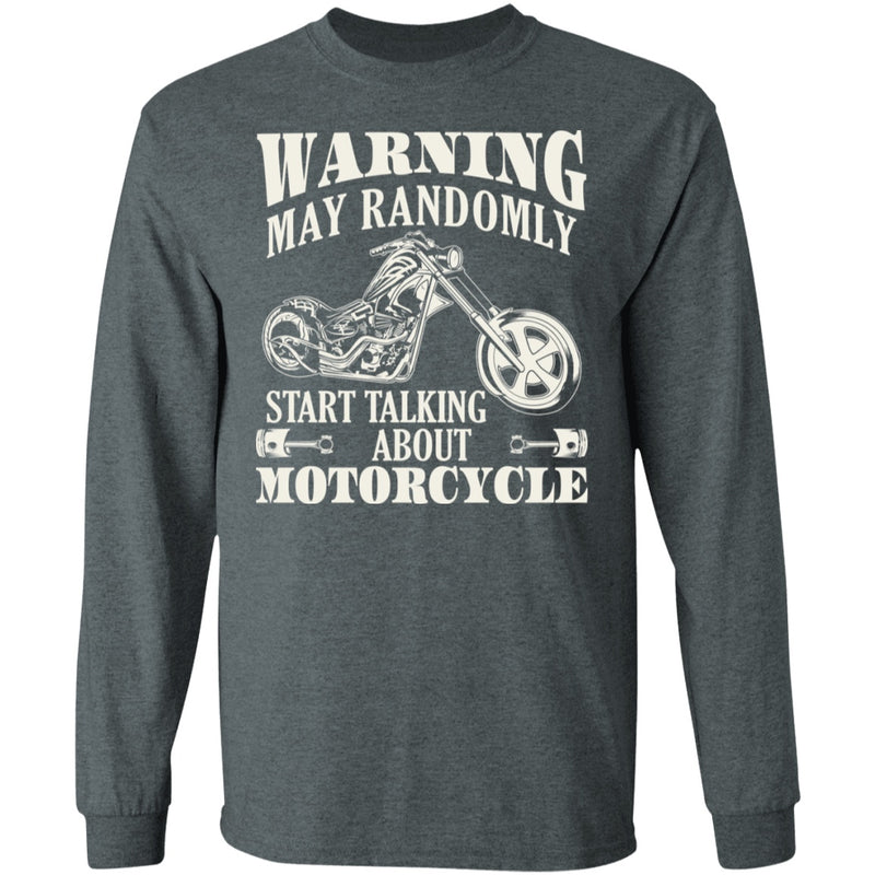 Apparel - May Start Talking About Motorcycles Shirt