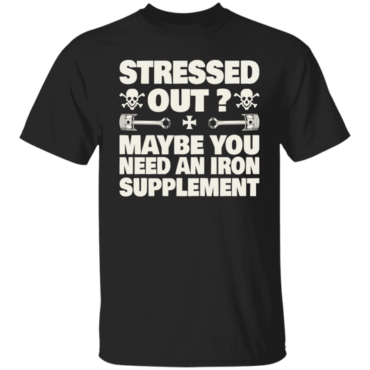 Apparel - Maybe You Just Need An Iron Supplement Biker Shirt