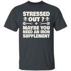 Apparel - Maybe You Just Need An Iron Supplement Biker Shirt