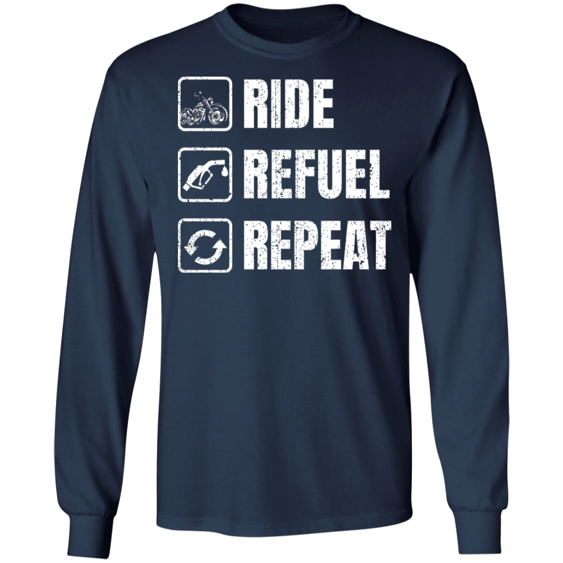 Ride Refuel Repeat Biker Shirt