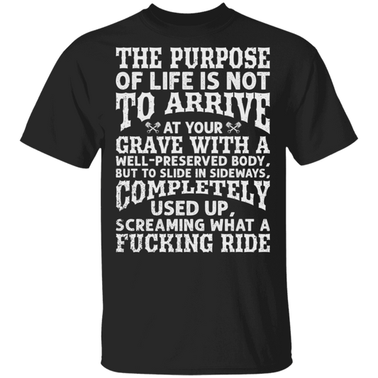 Apparel - The Purpose Of Life Biker Shirt