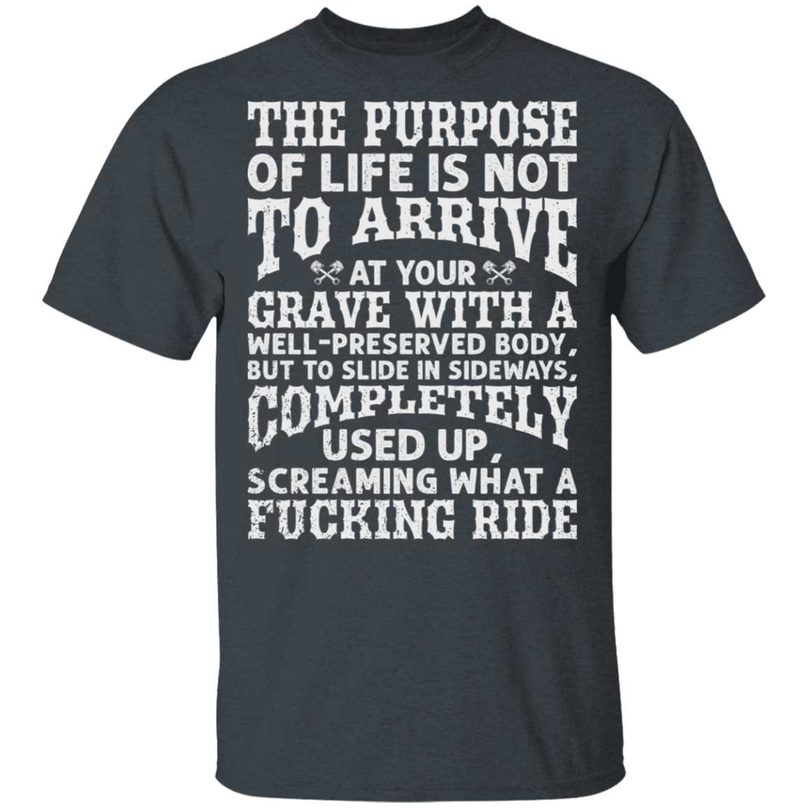Apparel - The Purpose Of Life Biker Shirt