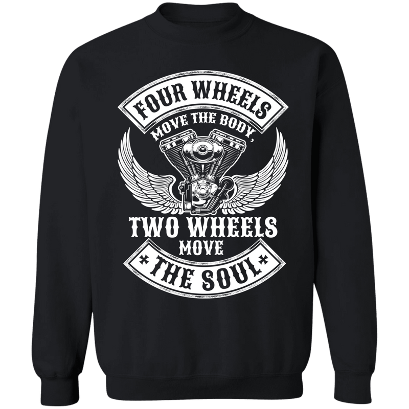Apparel - Two Wheels Move The Soul Biker Shirt