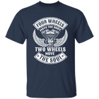 Apparel - Two Wheels Move The Soul Biker Shirt