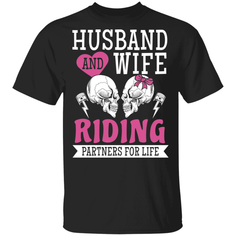 Apparel - Wife Riding Partners For Life Biker Shirt