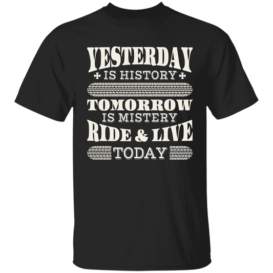 Apparel - Yesterday Is History Biker Shirt