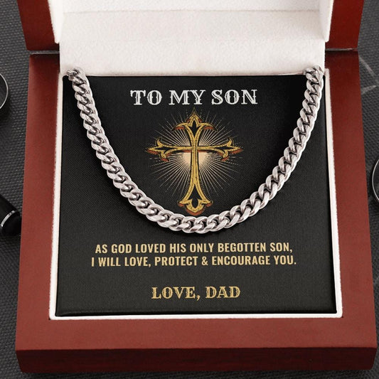 To My Son Love Dad