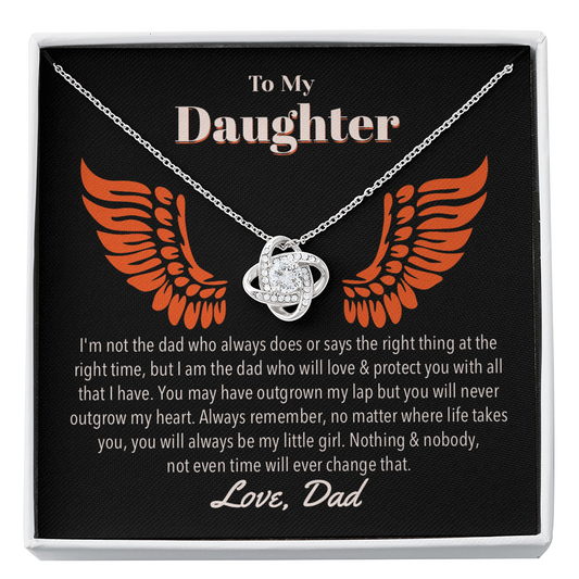 Daddy's Little Girl Love & Protection Necklace