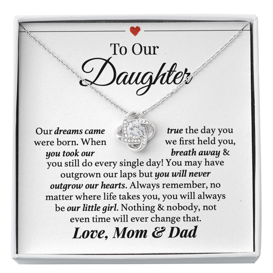Our Little Girl Daughter Necklace